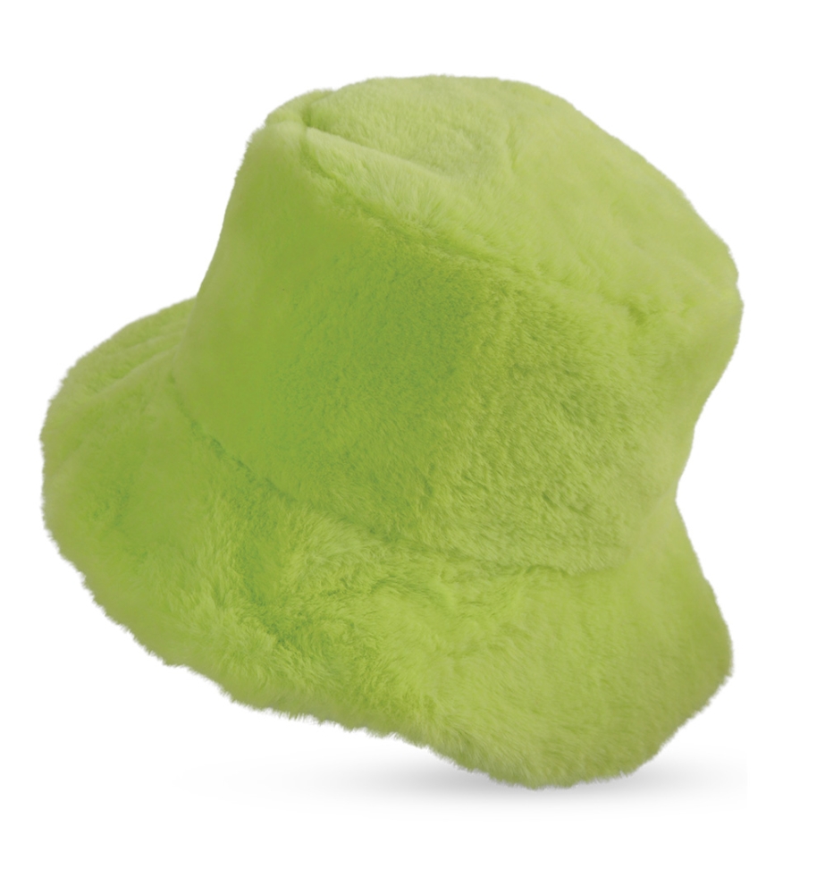 Fischerhut Plüsch, sortierte Farben