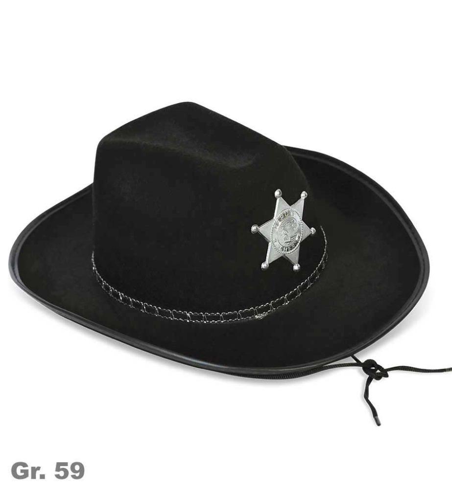 Sheriffhut, Gr. 59 cm