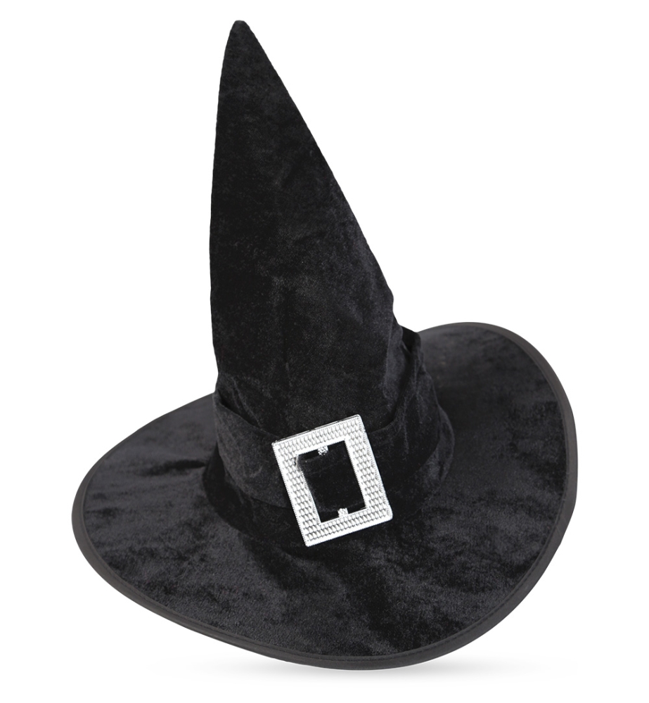 Hexenhut mit Schnalle