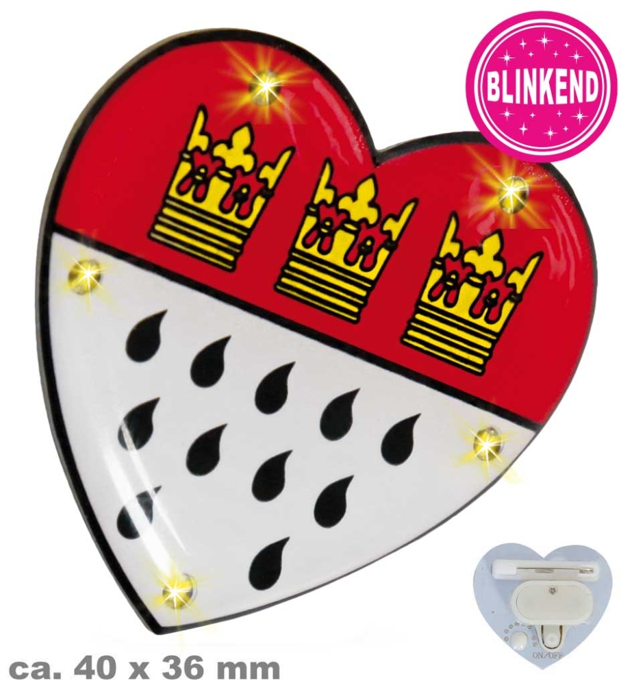 Blinkie Köln mit 5 LEDs
