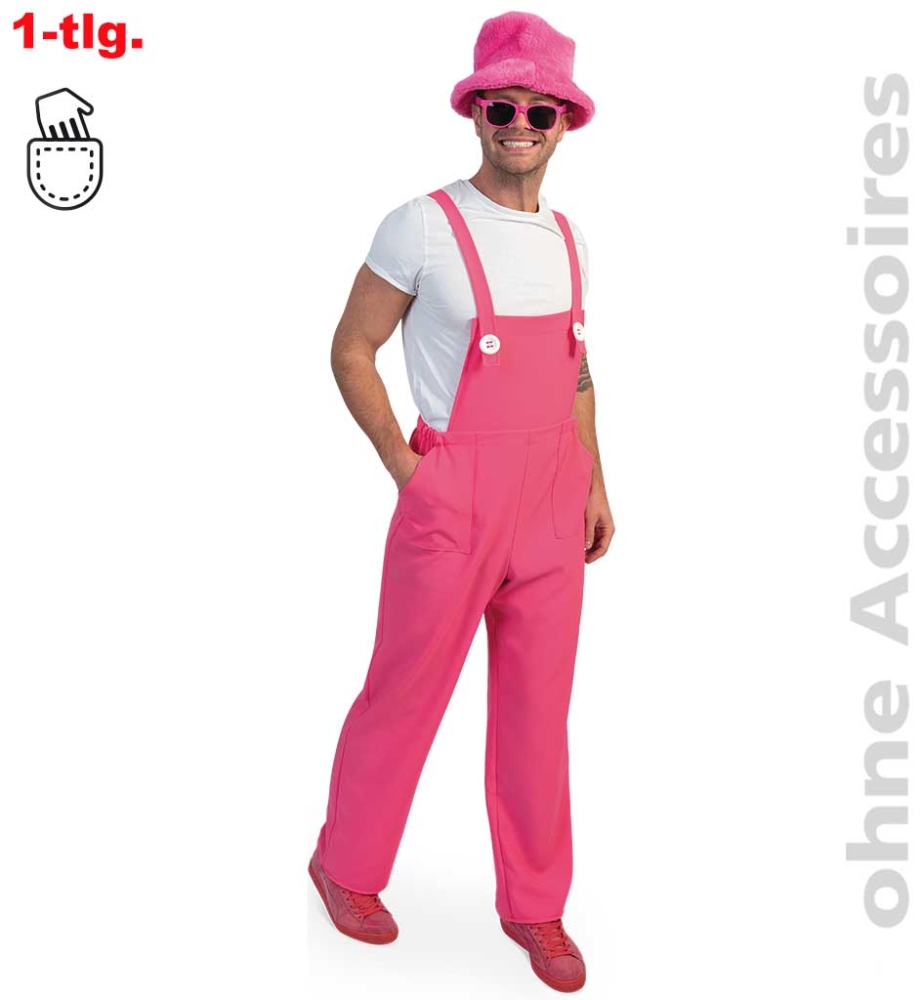 Latzhose Pink