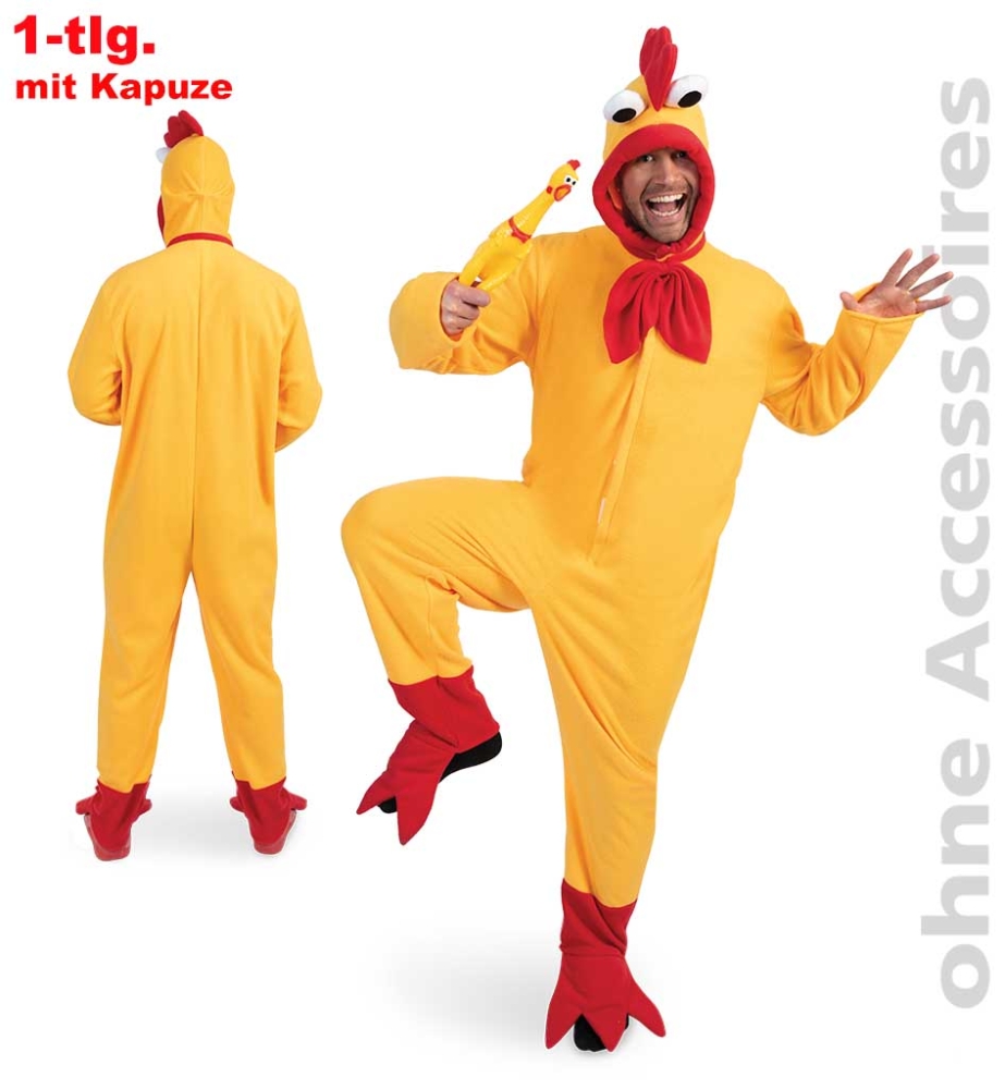 Brüllhuhn und Huhn