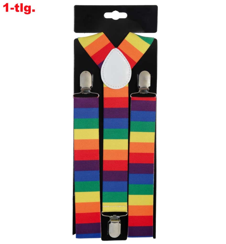 Hosenträger Regenbogen