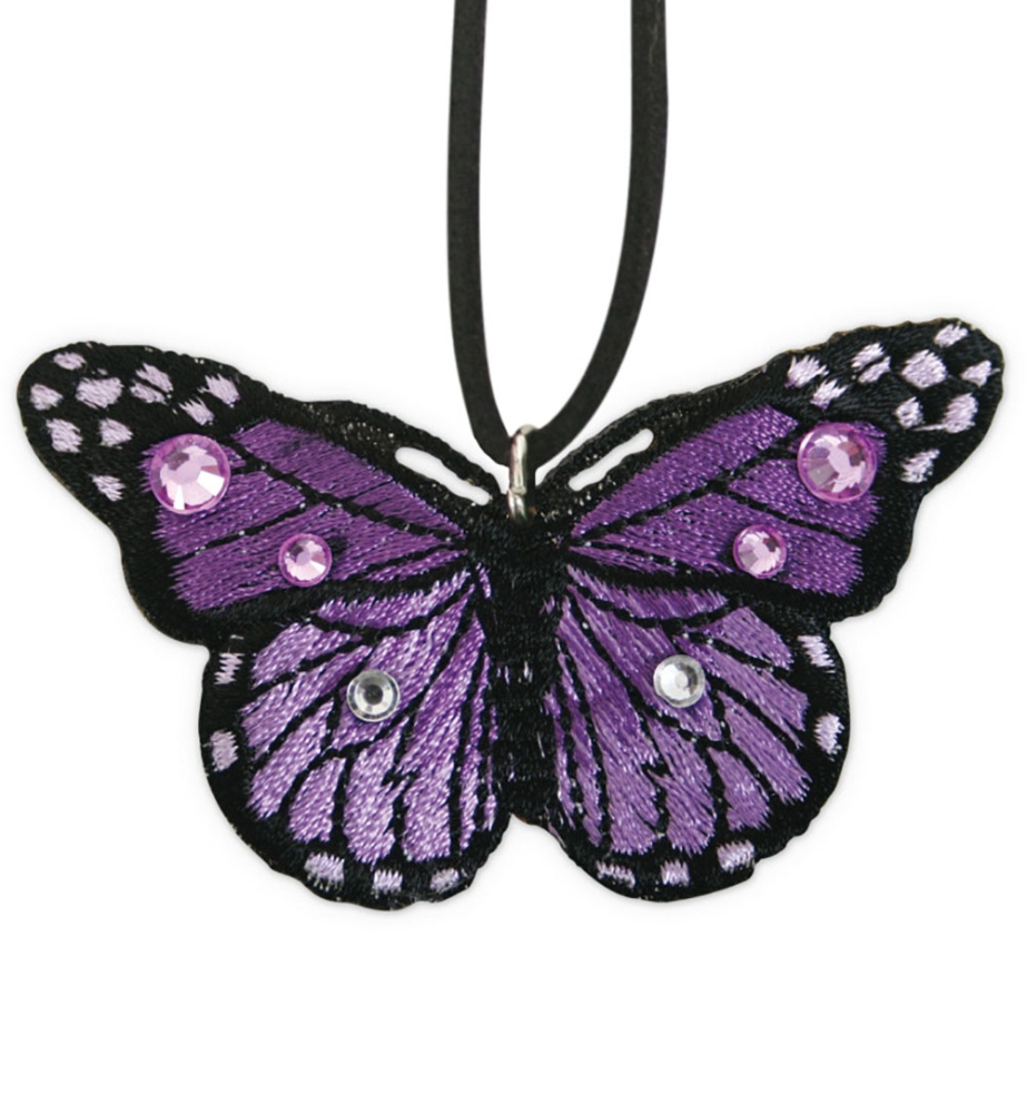 Kette Schmetterling, sort. Farben