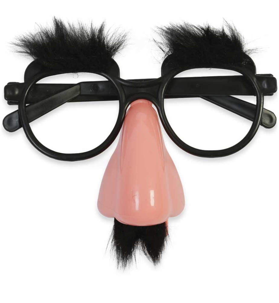Brille mit Bart