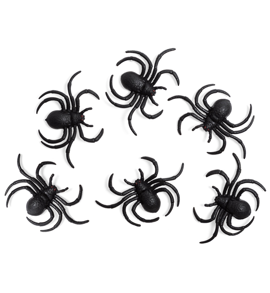 Deko-Spinnen, 6 St.