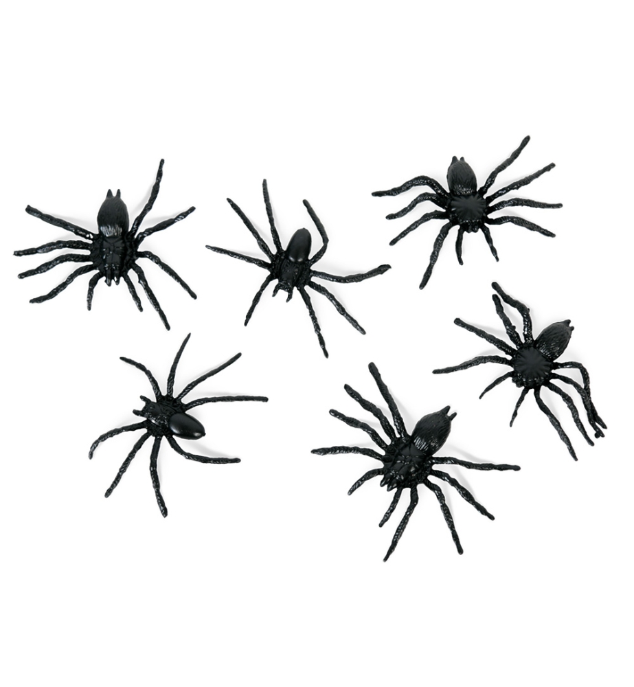 Deko-Spinnen, 6 St.