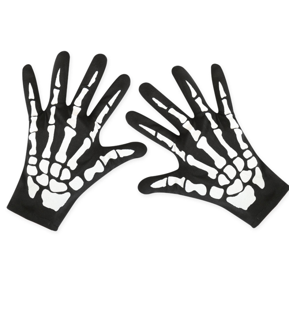 Handschuhe Skelett