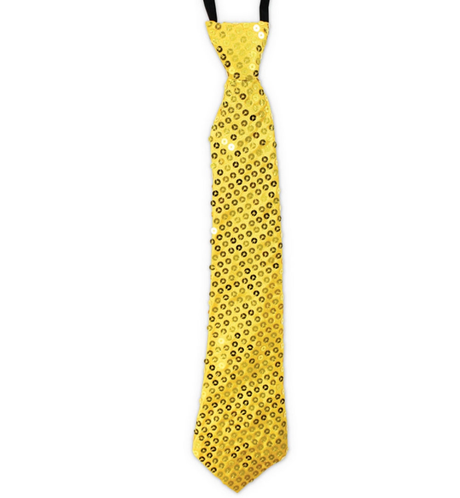 Krawatte Silvester, sort. Farben