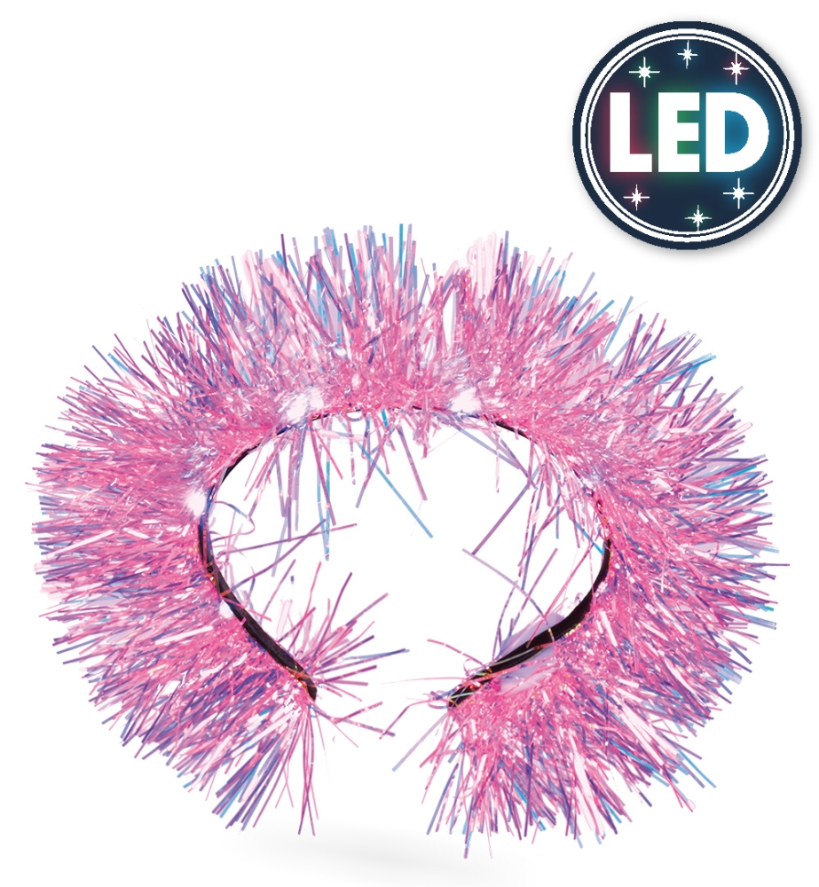 LED Haarreif Lametta, sortierte Modelle