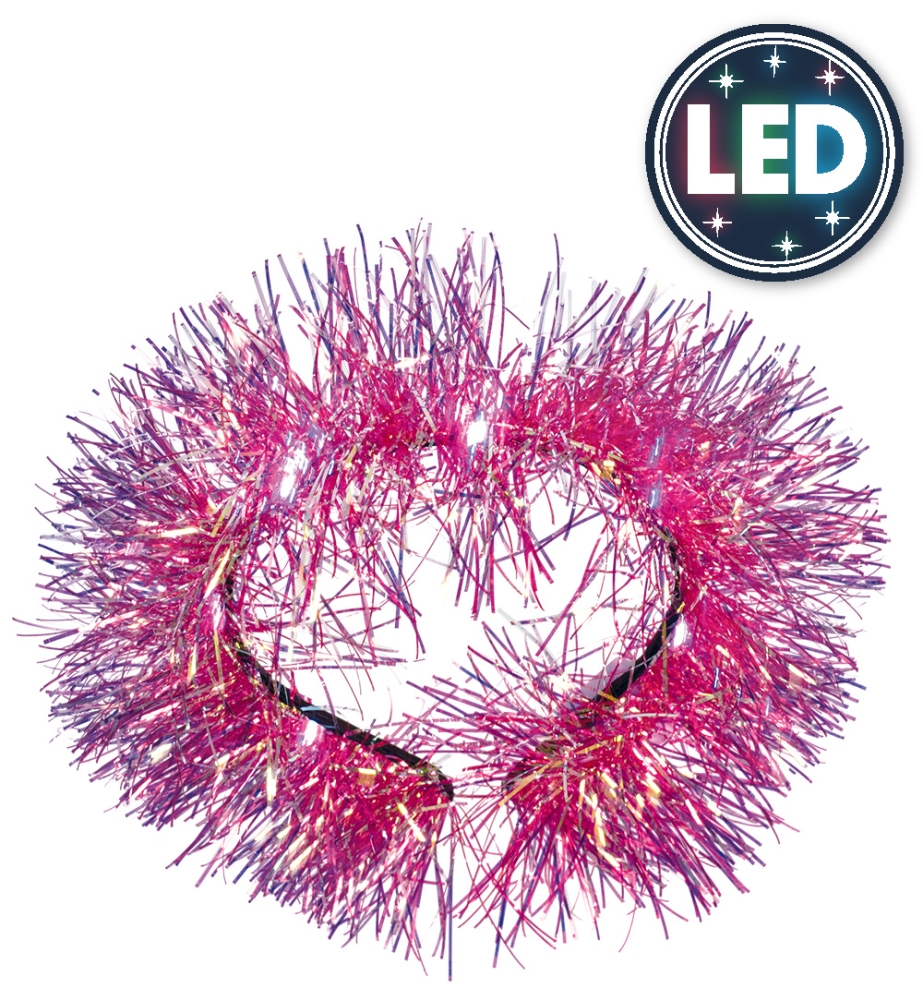 LED Haarreif Lametta, sortierte Modelle