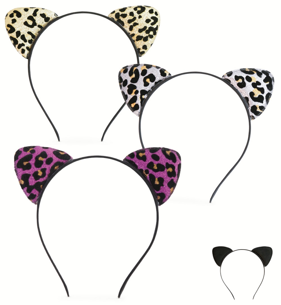 Haarreif Katzenohren, sortierte Modelle