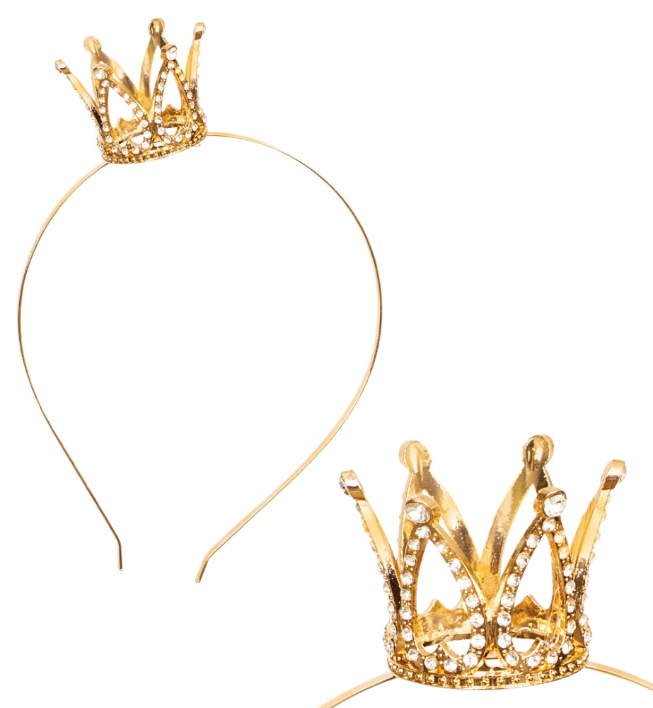 Haarreif Krönchen edel