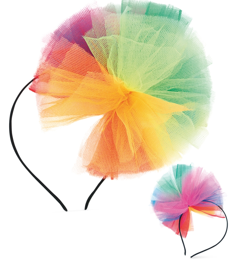 Haarreif Tüllpuschel