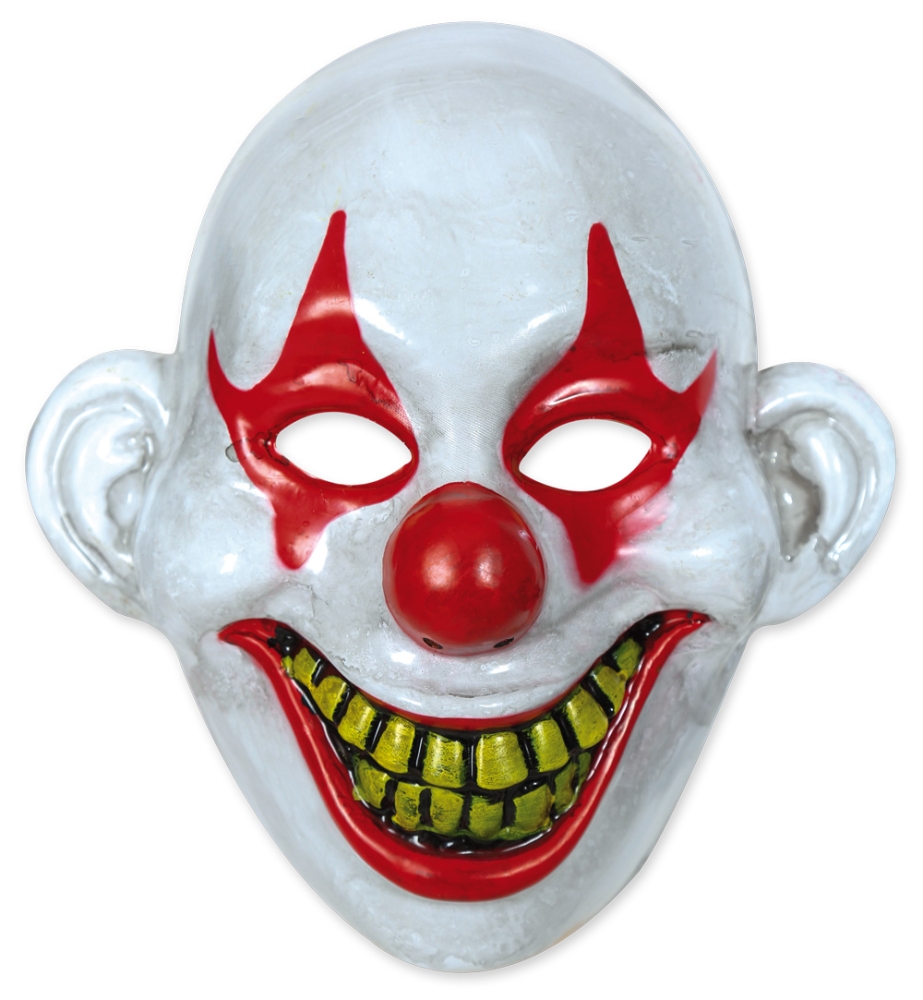 Halbmaske Horror Clown