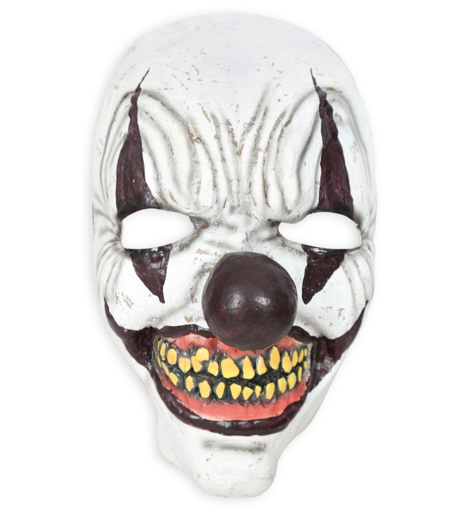 Halbmaske Horror Clown