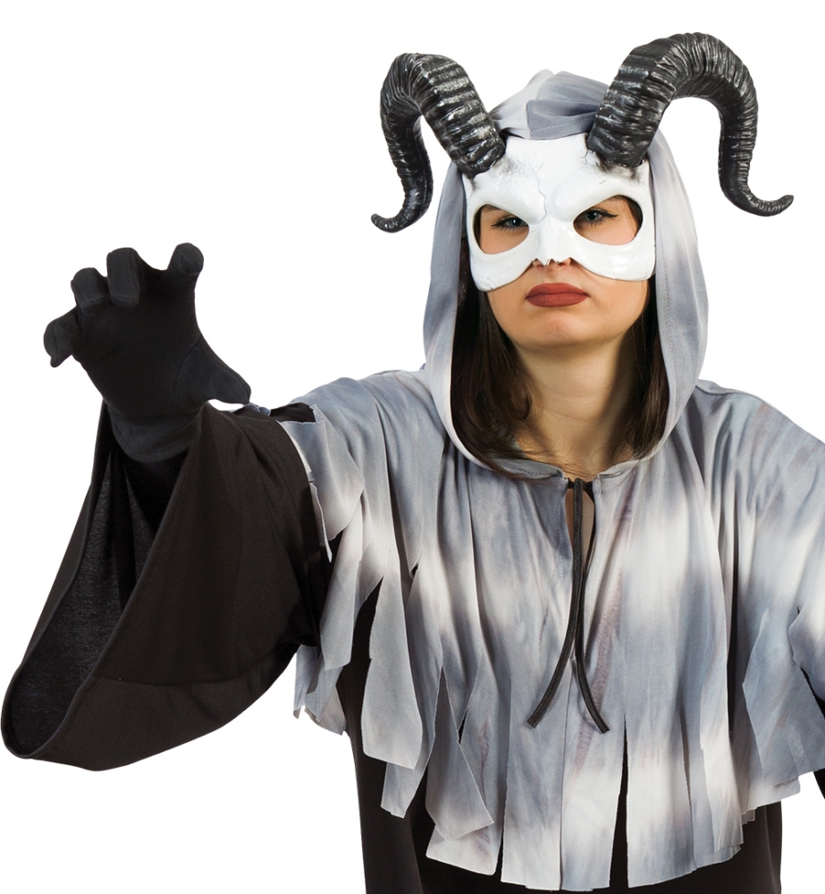 Halbmaske Hörner