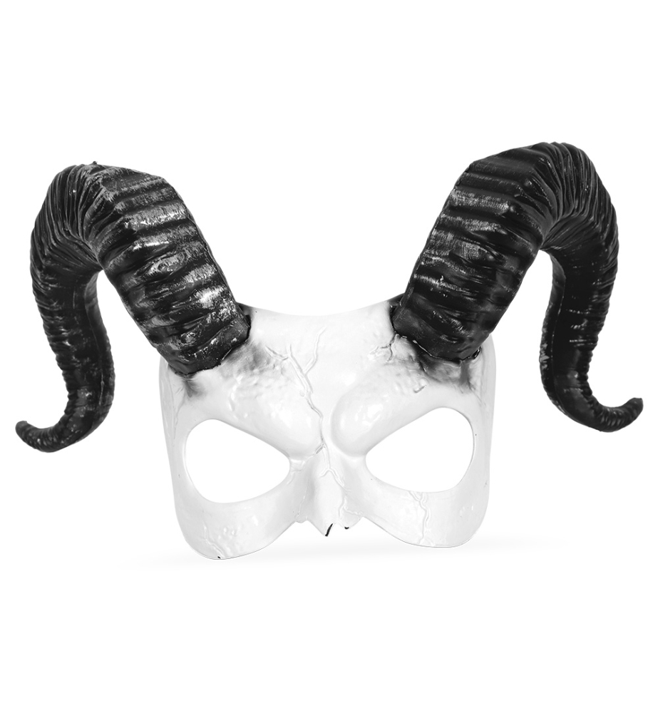 Halbmaske Hörner