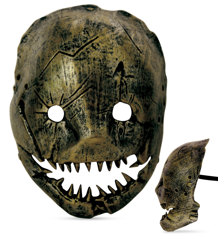 Horrormaske Gold