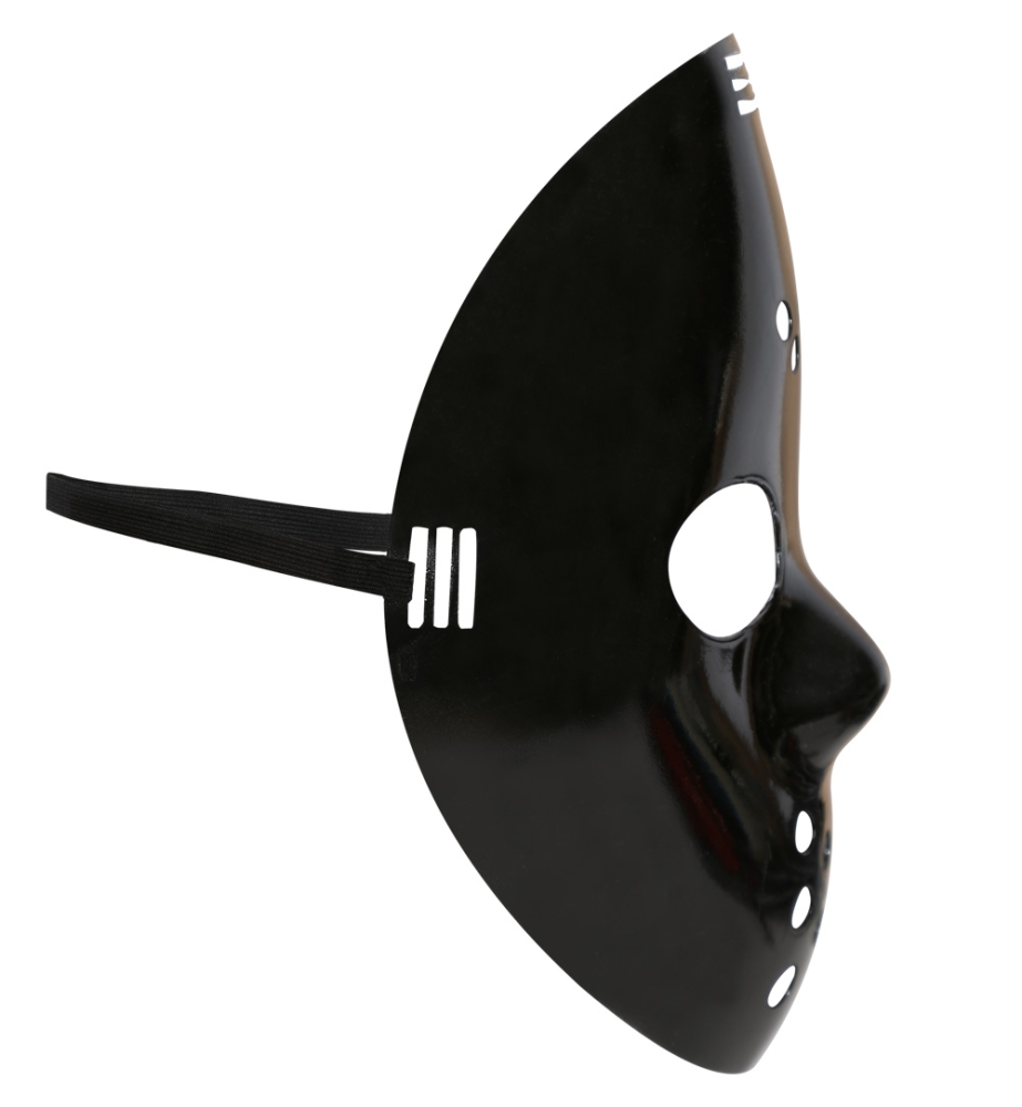 Halbmaske Hockey schwarz