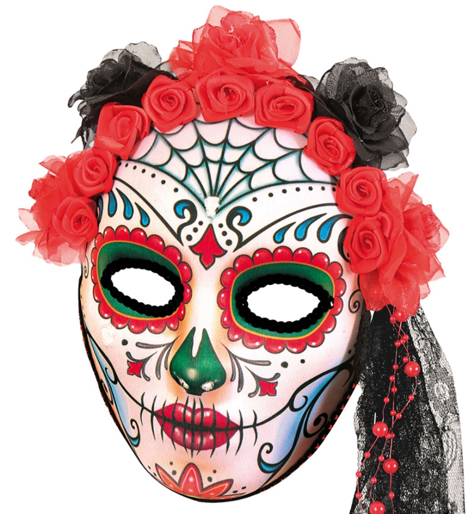Half Day of the Dead mask