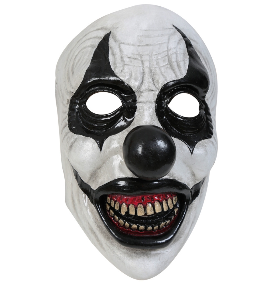 Halbmaske Horrorclown