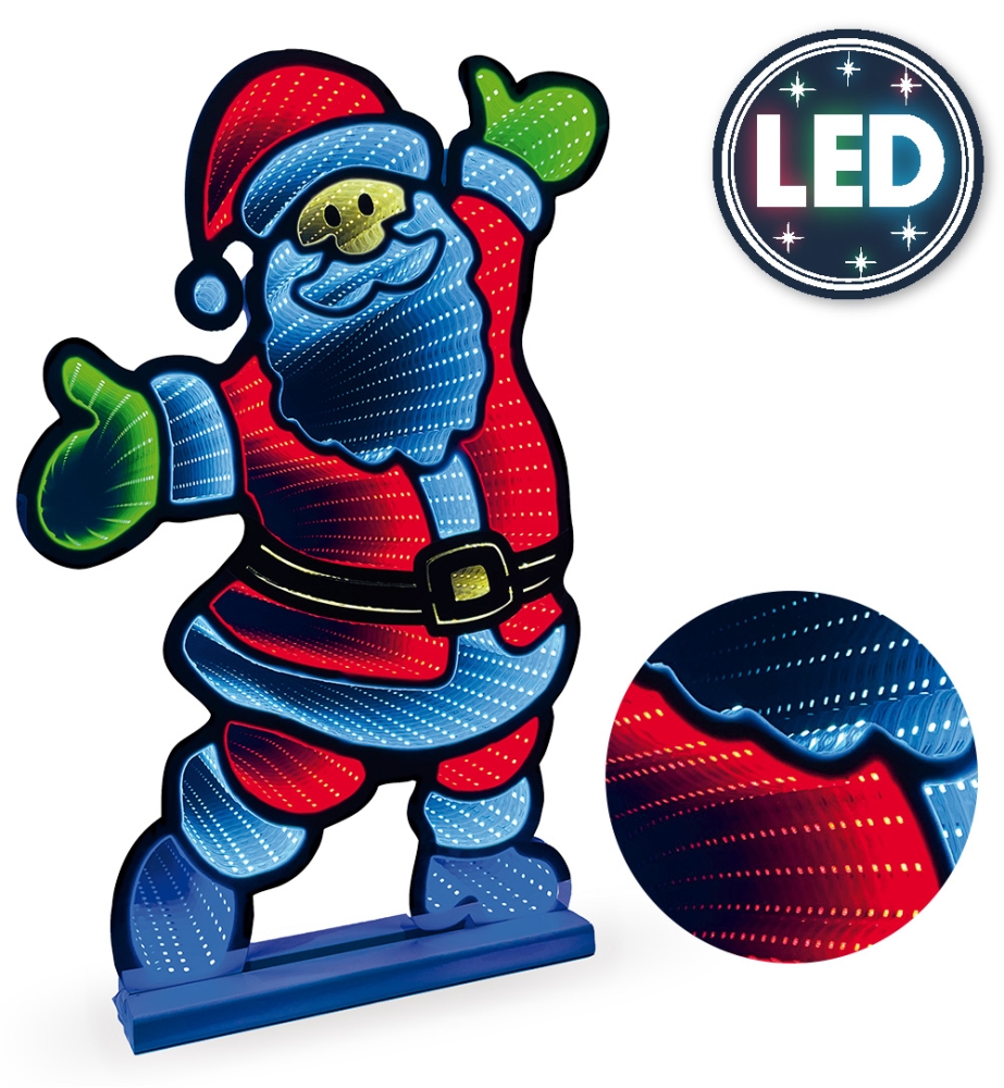 Infinity Light Santa
