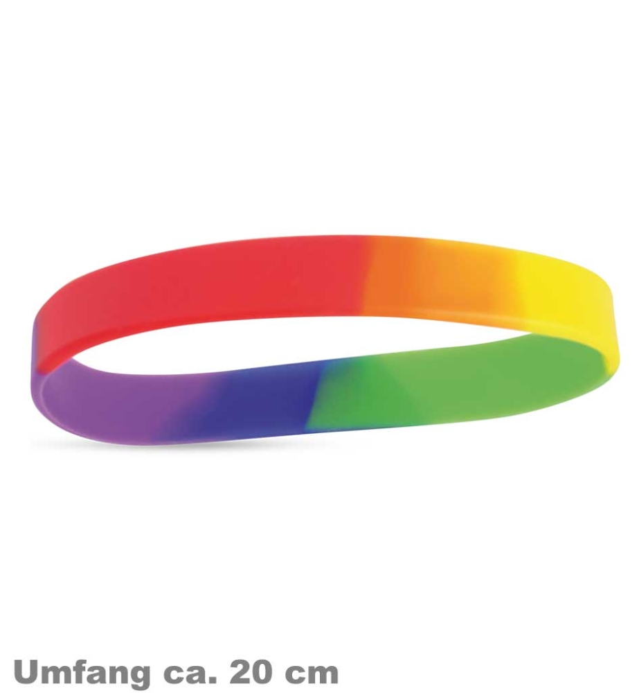 Armband Rainbow, Umfang ca. 20cm