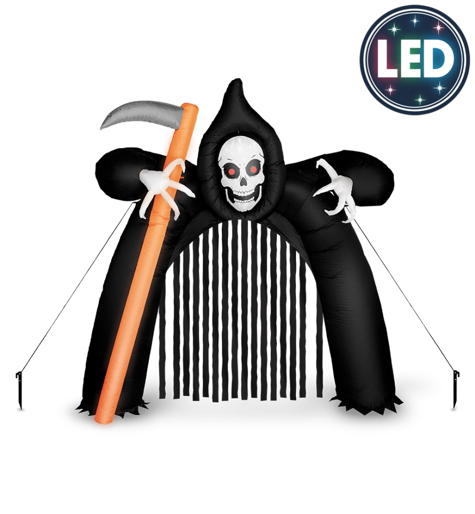 aufblasbare Großdeko "Horror-Tor"