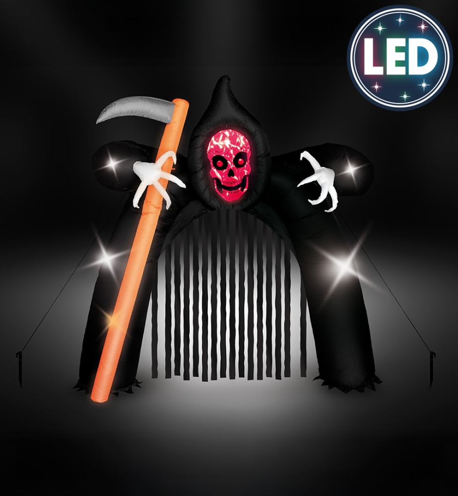 aufblasbare Großdeko "Horror-Tor"