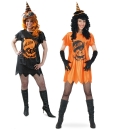 Kleid Halloween, sort. Modelle und Farben