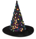 Hexenhut mit Pailetten