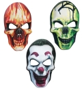 Horror Halbmaske, sortierte Modelle