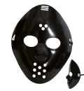 Halbmaske Hockey schwarz